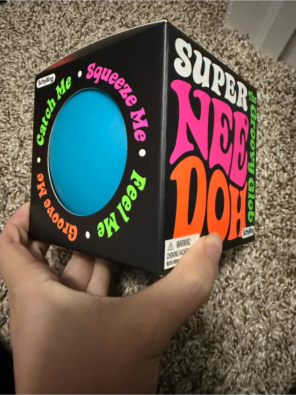Schylling Blue Super Needoh Groovy Glob
